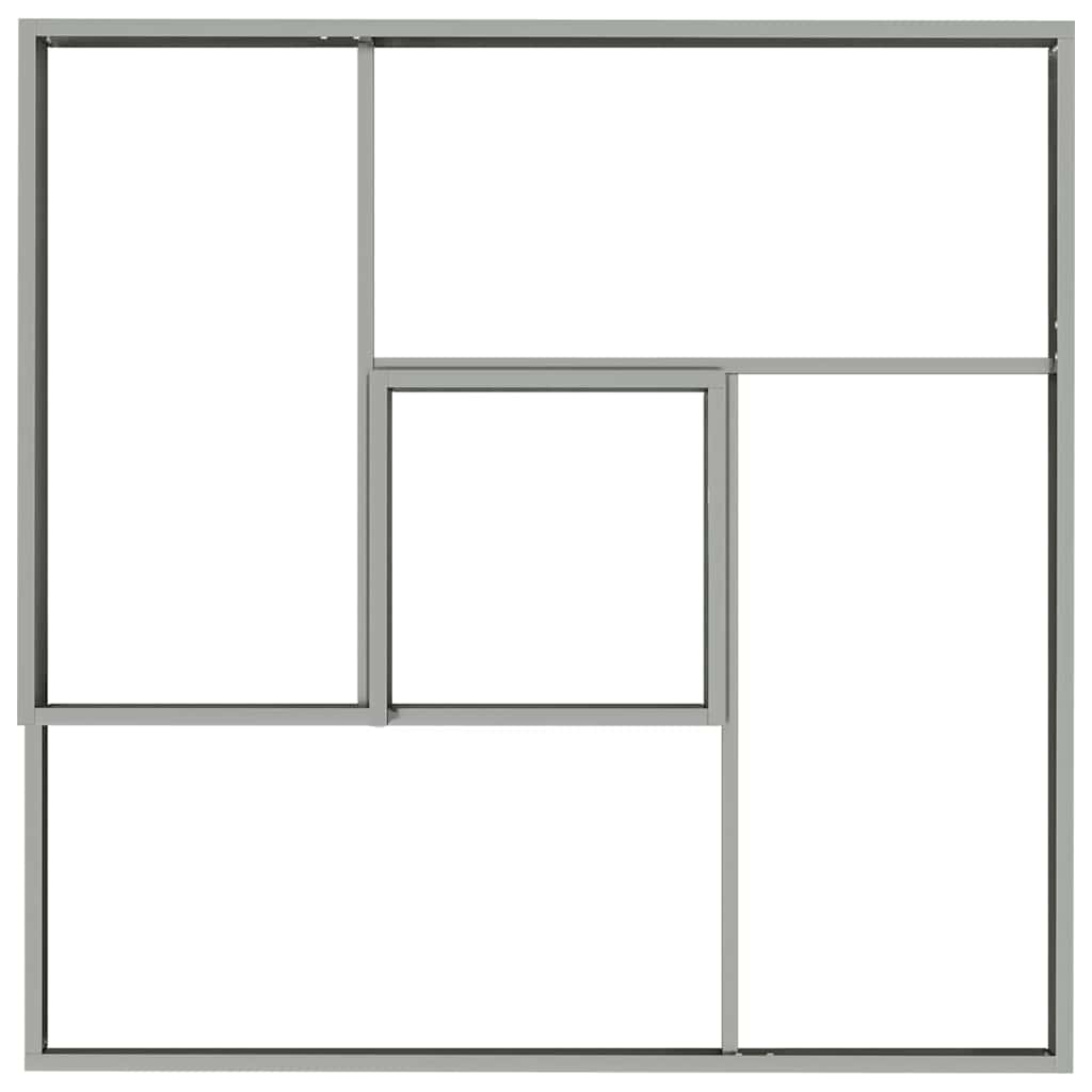 Gartenblumentopf Silber 100 x 100 x 50 cm Verzinkter Stahl